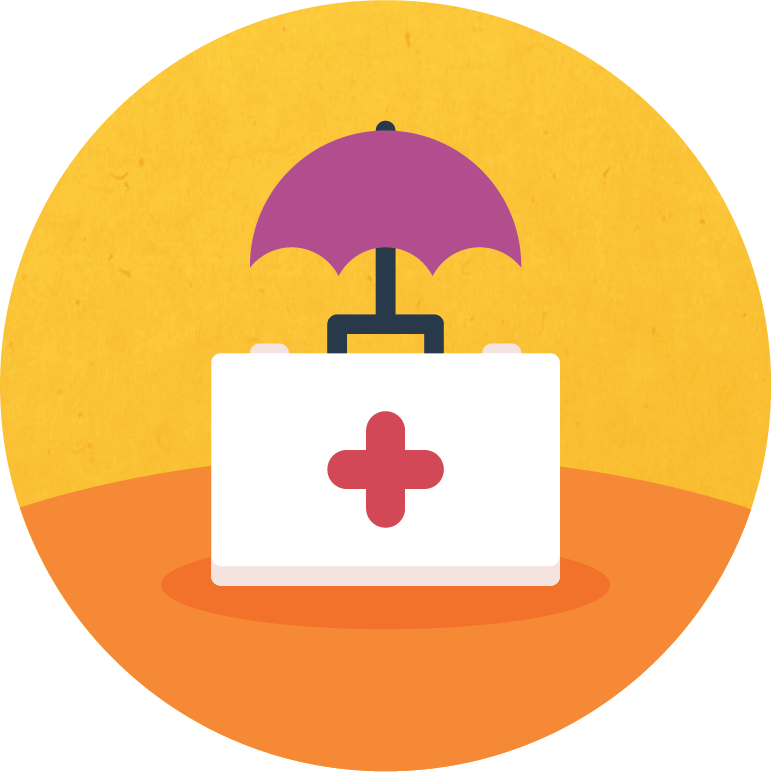 Graphic of a first aid kit