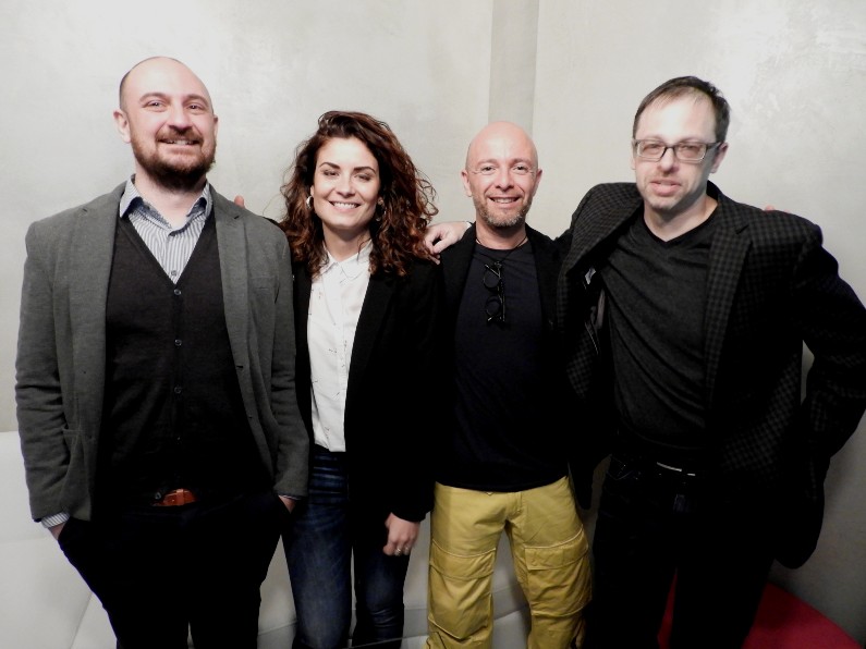 Valerio Massacci, Elisa Fratini, Luca Catania and Brian Cugelman